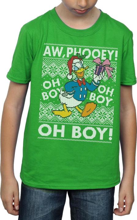 Produktbild Disney Donald Duck Christmas Fair Isle TShirt Jungen (140, 146)