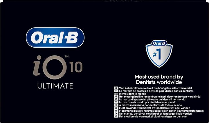 Actual product image Oral-B iO Series 10 Lunar Gold Special Edition Elektrische Zahnbürste