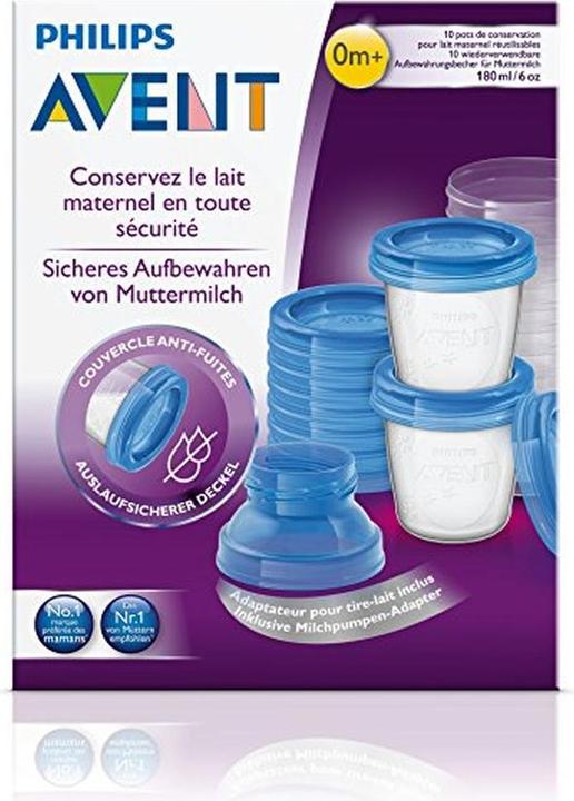 Produktbild Philips Avent Muttermilchbehälter