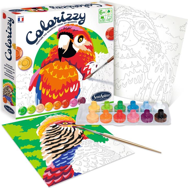 Actual product image Sentosphere Colorizzy Birds