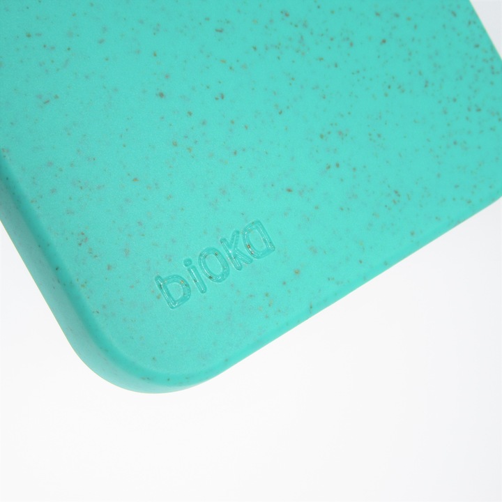 Immagine prodotto Bioka Copertina Biodegradabile Eco-Friendly Compostabile Turchese (Apple iPhone 13 mini)