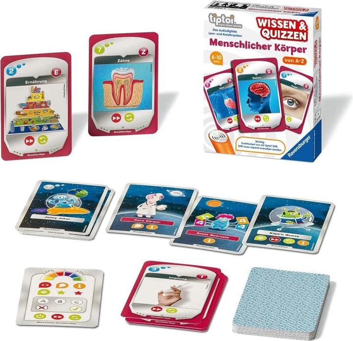 Actual product image tiptoi Human body (German, 6 - 10 years)