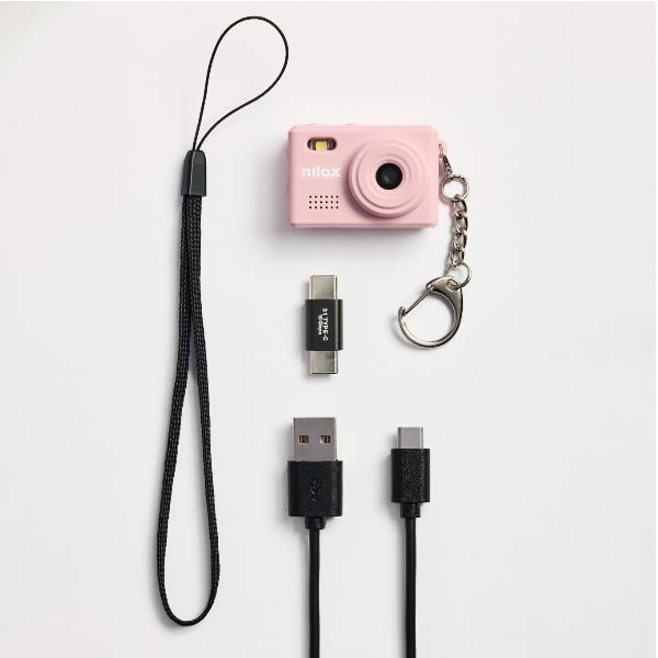Actual product image Nilox Mini Action Cam Pink (30p)