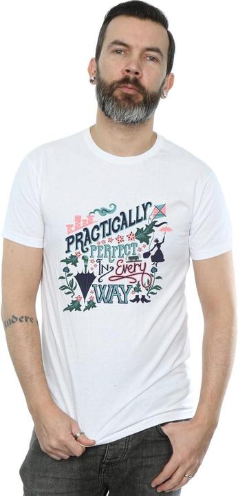 Immagine prodotto Disney Mary Poppins Practically Maglietta Uomo (M)