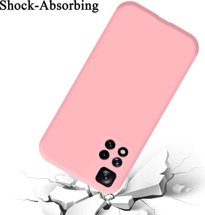 Immagine prodotto Cadorabo Custodia in silicone liquido TPU per Xiaomi RedMi NOTE 11 PRO+ (Xiaomi Redmi Note 11 Pro+)