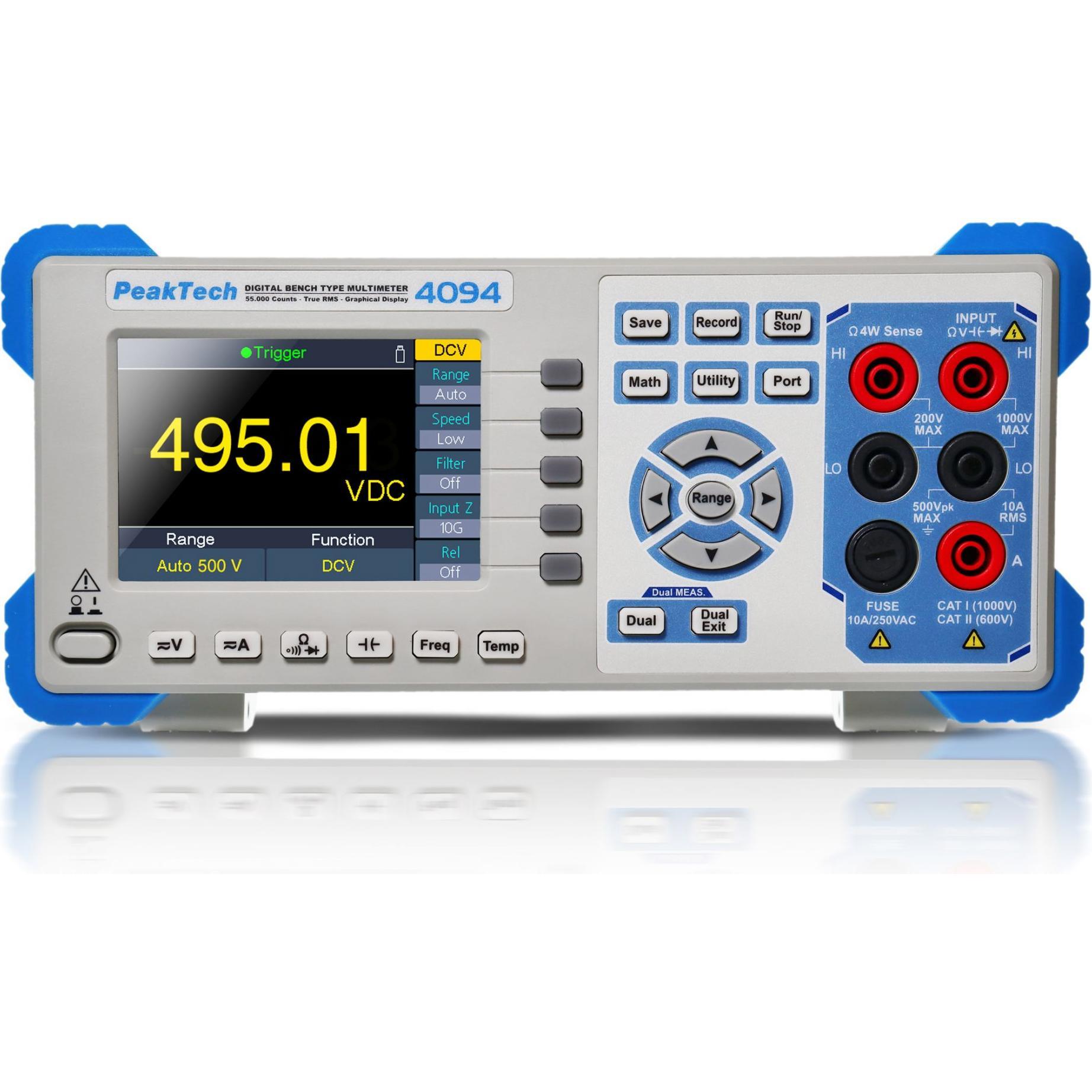 Thumbnail - Peaktech, Multimeter, P 4094 Grafisches Tischmultimeter (CAT I 1000V)