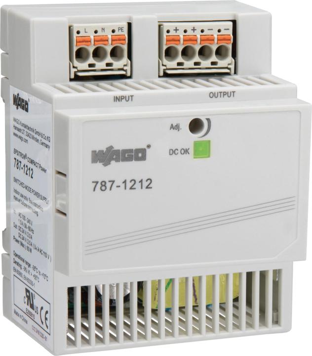 Actual product image Wago DIN-rail power supply unit (DIN-rail