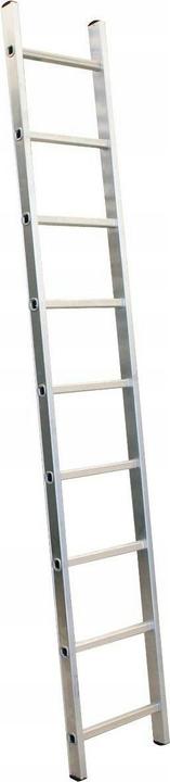 Awtools AW DRABINA OPIERALNA 10 STOPNI 150KG (Anlegeleiter, 265 cm)
