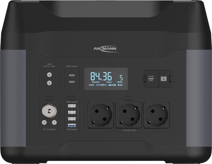 Actual product image Ansmann PS2200AC (1408 Wh, 17.84 kg)