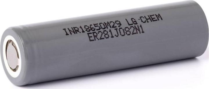 Actual product image LG Li-Ion Zelle 18650, 3.6V und 2850mAh, M29 Akkupack 1x Li-Ion 3. (1 pcs., 18650, 2850 mAh)