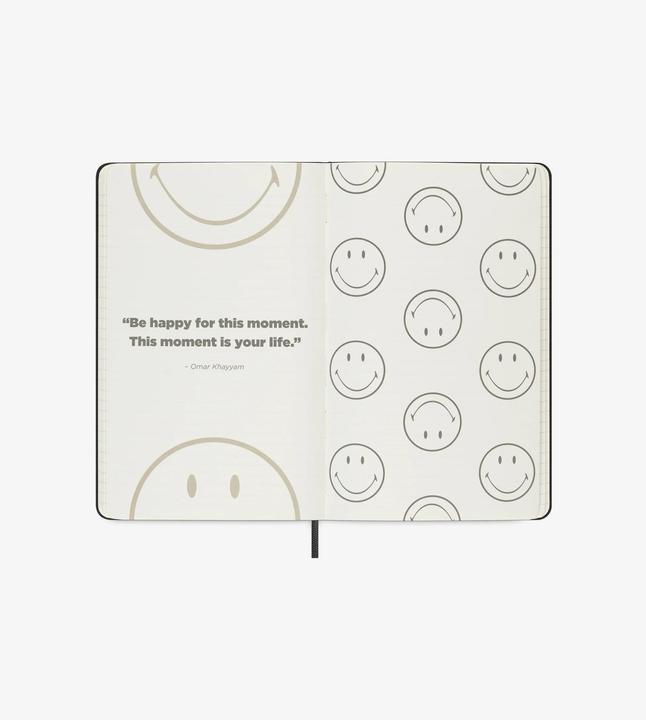 Produktbild Moleskine Smiley (21 x 13 cm, Liniert, Harter Einband)