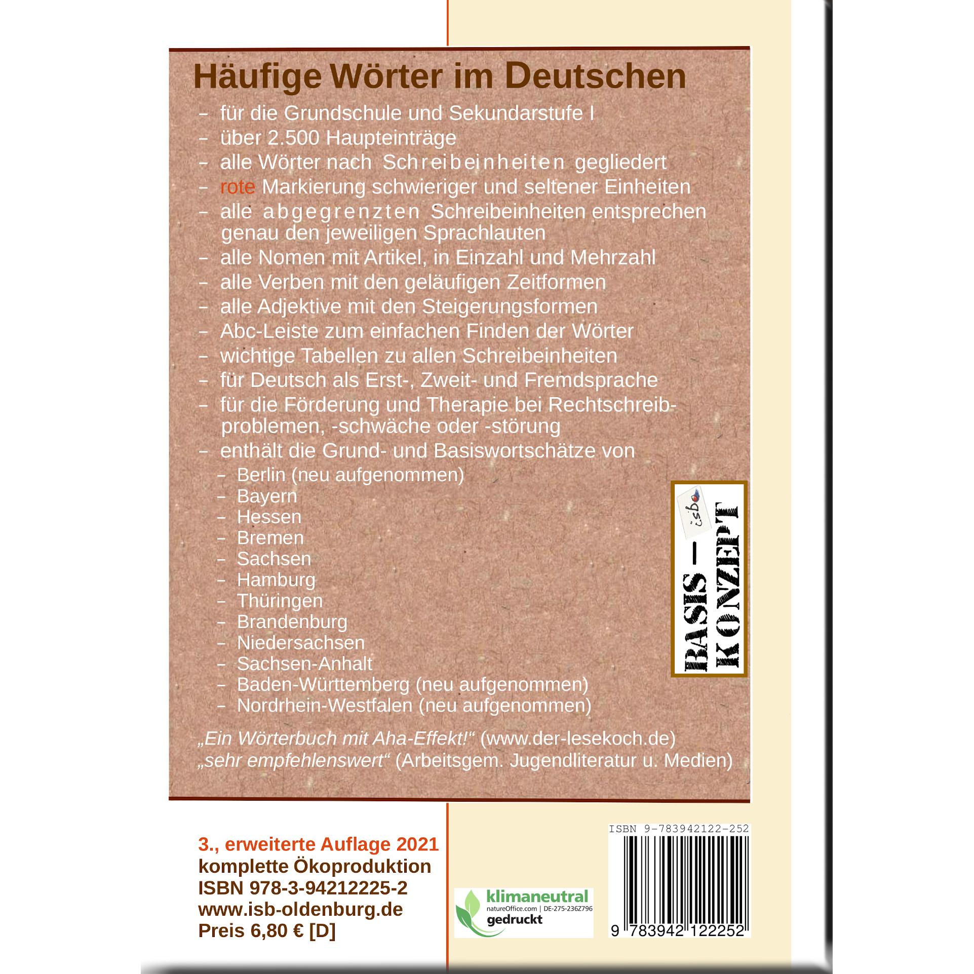 Thumbnail - Häufige Wörter, Schulbücher von Günther Thomé, Dorothea Thomé, D. Orie