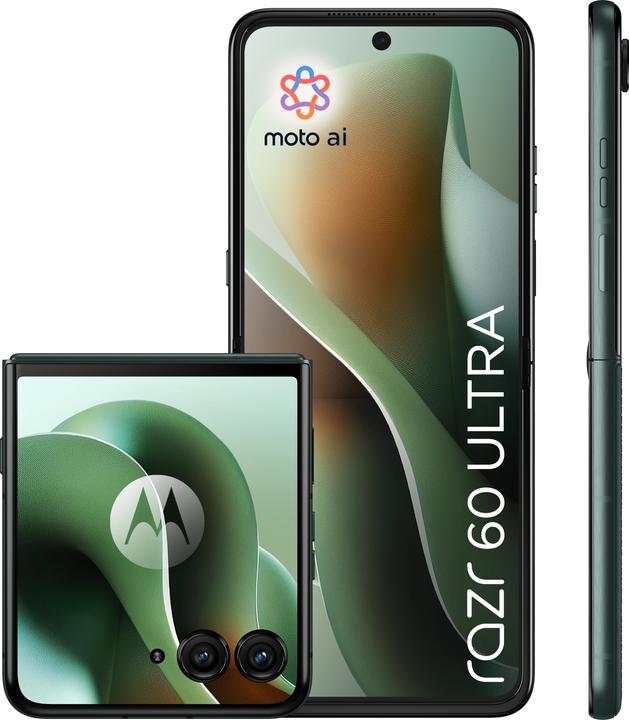 Image du produit Motorola Razr 60 Ultra (512 Go, Pantone Scarab, 6.96", SIM + eSIM, 5G)