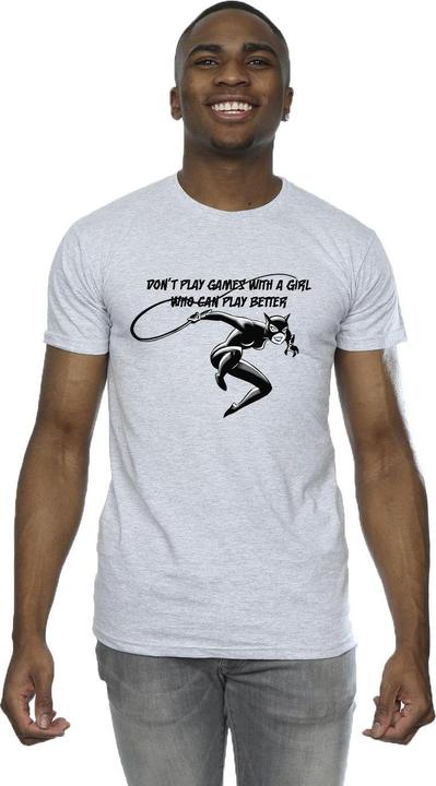 Produktbild Catwoman Don't Play Games TShirt (S)
