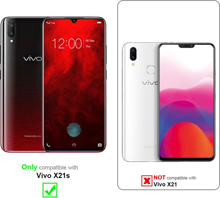 Produktbild Cadorabo TPU Ultra Slim AIR Cover (Vivo X21s)