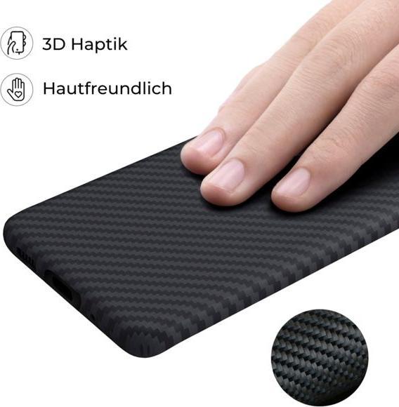 Actual product image Pitaka MagEz Case for S20 U Black/Grey Twill