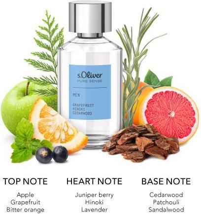 Actual product image S.Oliver Men Eau de Toilette Natural (Eau de toilette, 50 ml)