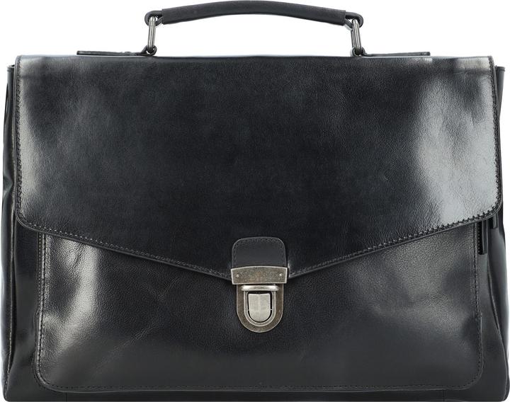 Leonhard Heyden Roma Aktentasche Leder 39 cm Laptopfach
