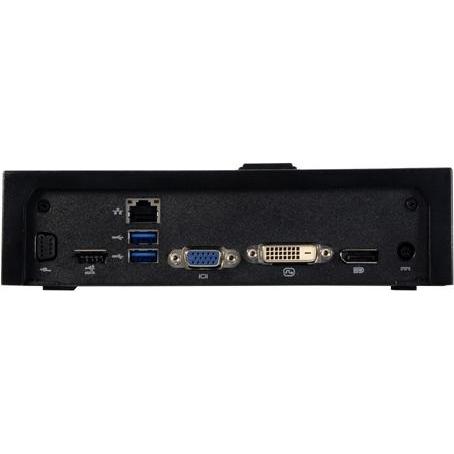 Thumbnail - Dell E-Port II Simple (Docking Port, 1 Ports), Dockingstation + USB Hub, Schwarz