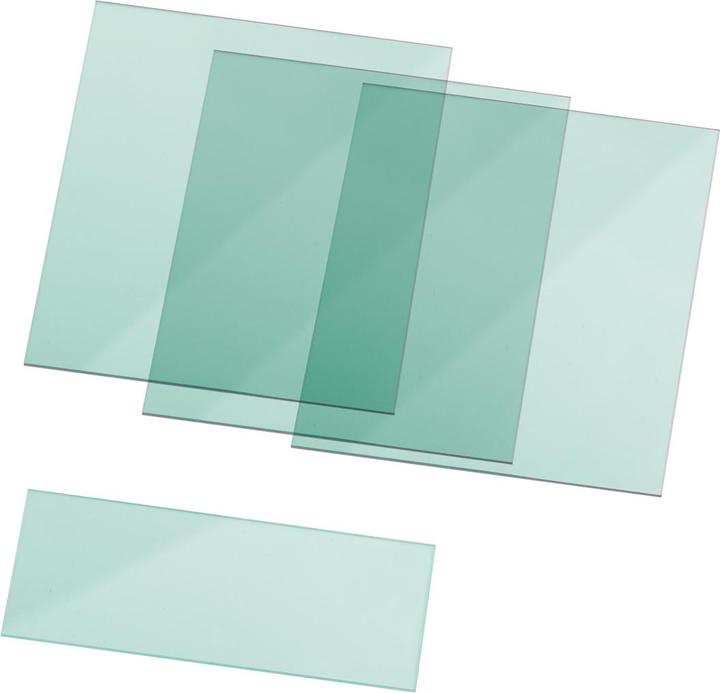Image du produit Stahlwerk Plaques frontales jeu de 4 plaques de remplacement pour casque de soudure ST 550 L (Coussinets de rechange pour protection auditive)