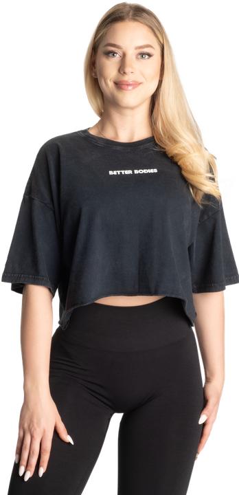 Actual product image Better Bodies With Love Tee - Washed Black (M)