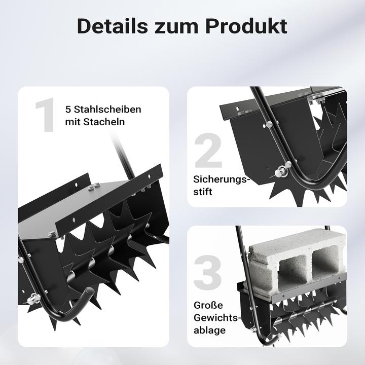 Produktbild Wiltec Rasenlüfter