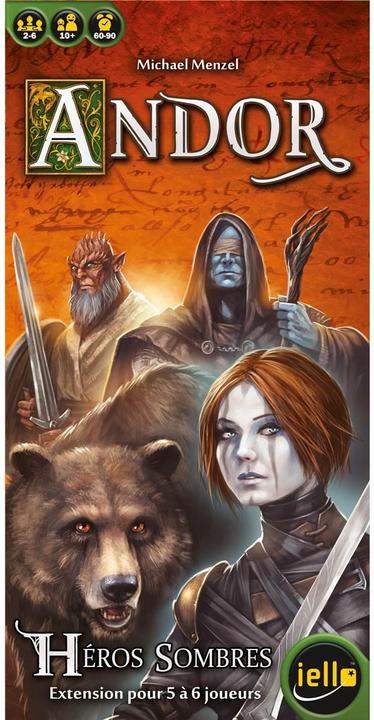 Productafbeelding Kosmos Kennerspel Andor - Héros Sombres (Frans, 2 - 6 Spelers)