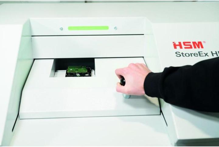 Actual product image HSM Hard disk shredder, POWERLINE HDS 230 (Particle cut)