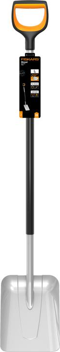 Immagine prodotto Fiskars Pala per sollevare e spostare materiale sfuso e neve, Lunghezza: 130 cm, Borsta rinforzato