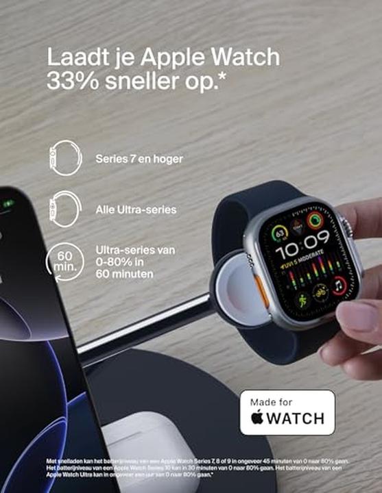 Produktbild Belkin Boost Charge Pro Qi2 3in1 (15 W)