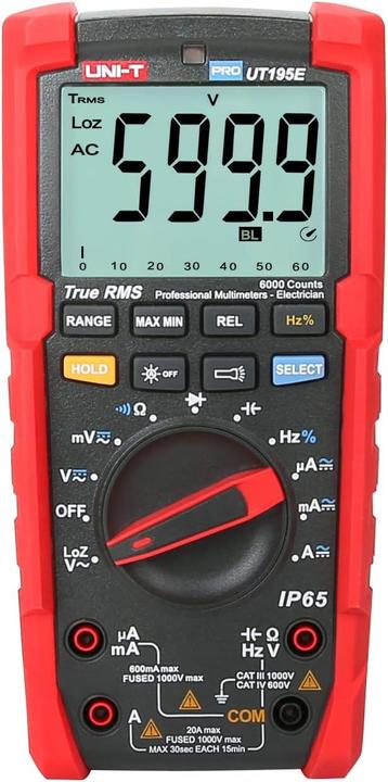 Produktbild Vorel UNI-T UT191T-multimeter - T23H6 (CAT III 1000V)