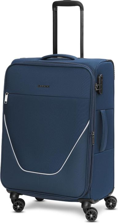 Produktbild Stratic taska 4-Rollen Trolley M 65 cm mit Dehnfalte (74 l, M (50 - 90l))