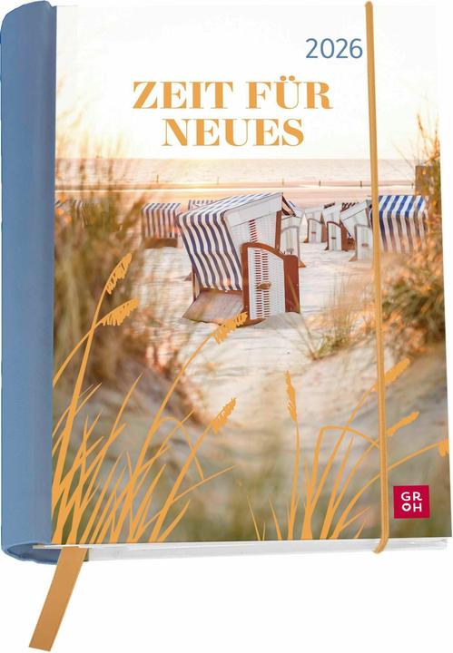 Produktbild Buchkalender 2026: Zeit für Neues (1 Woche / 2 Seiten)