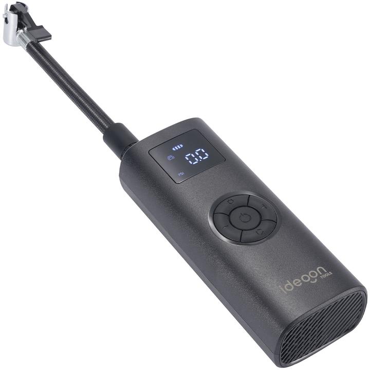Ideoon Ultrakompakte Akku-Kompressor-Luftpumpe, 150 psi, LCD-Display, 4.000 mAh, 35 Watt