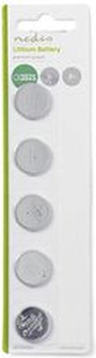 Actual product image Nedis Lithium button battery CR2 025 3 V 5 pieces (5 pcs., CR2025)