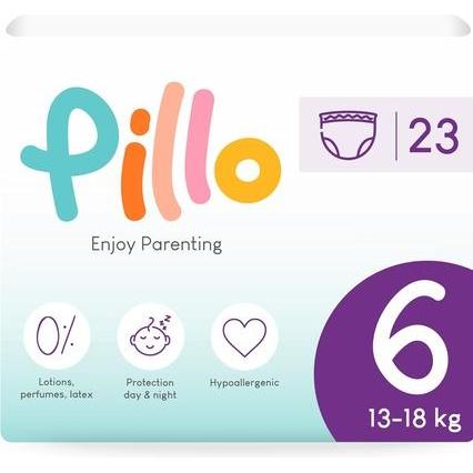 Pillo Pannolini Enjoy Parenting Mutandina Misura 6 (Dimensione 6)