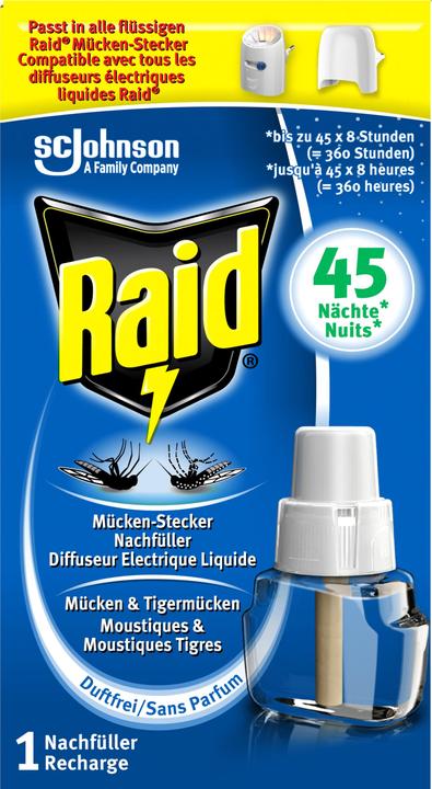 Raid Liquido di ricarica 45 notti (27 ml)