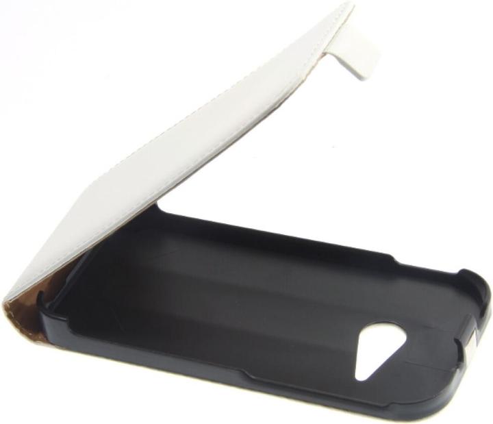 Image du produit OEM Étui à clapet en cuir fin HTC M8 mini - Blanc (HTC One Mini 2)