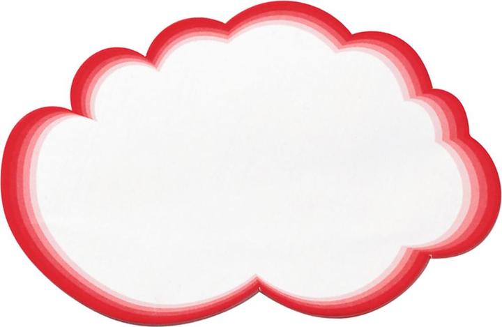 Legamaster Moderation cards cloud large 37x61cm