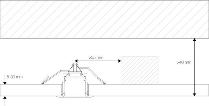 Image du produit Radium Profilé d'aluminium encastré