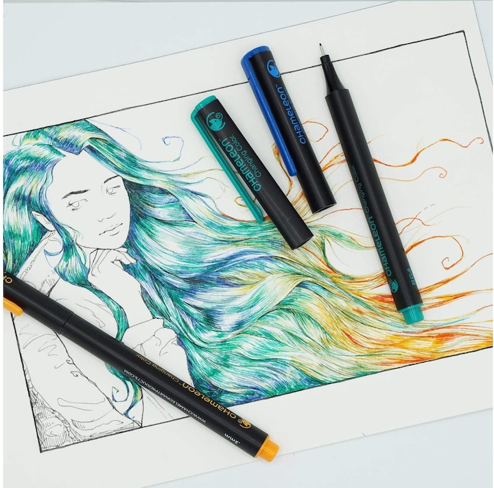 Produktbild Chameleon Fineliner Set (Mehrfarbig, 48 x)