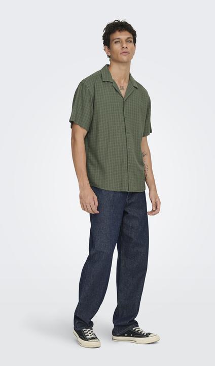 Produktbild Only & Sons Onslatham Rlxss Resort Linen Struc 0257 (L)