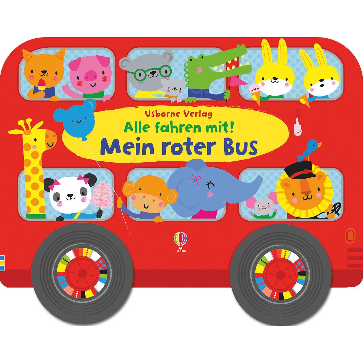 Usborne Publishing, Babybücher, Alle fahren mit! Mein roter Bus (Deutsch)