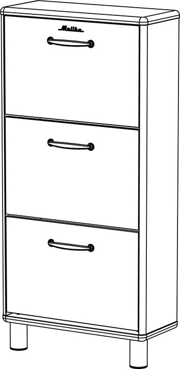 Produktbild tenzo Aydin (58 x 24 x 121 cm)
