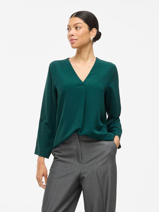 Actual product image Vila VIJOSA V-Ausschnitt Oberteil mit 3/4-Ärmeln (44)