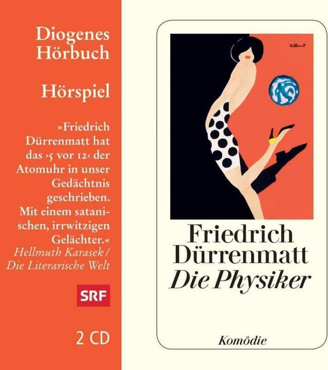 Produktbild Die Physiker (Deutsch, Bruno Hübner, Friedrich Dürrenmatt, Hanns Ernst Jäger, Hans-Christian Blech, Tilli Breidenbach, 2015)