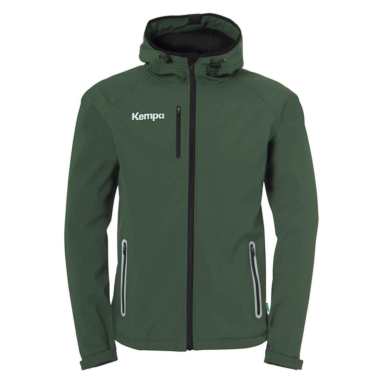 Kempa, Jungen, Outdoorjacken, Softshell Jacket (164), Grün, 164
