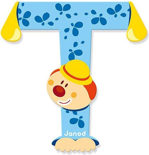 Image du produit Janod Lettre du clown T