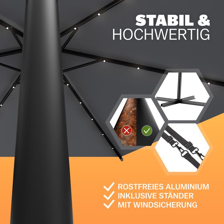 Produktbild Kingsleeve Sonnenschirm (3.07 m)