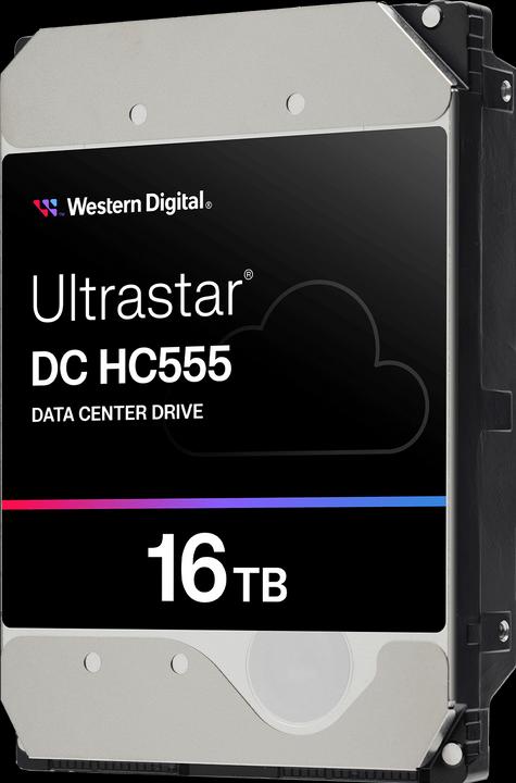 Actual product image WD Ultrastar DC HC555 3.5inch 26.1 16TB 512 7200RPM SAS ULTRA 512E SE P3 DC (16 TB, 3.5", CMR)